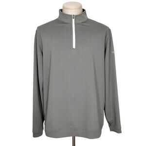 Peter Millar Perth Melange Performance Quarter Zip Pullover The Grove Mens XL